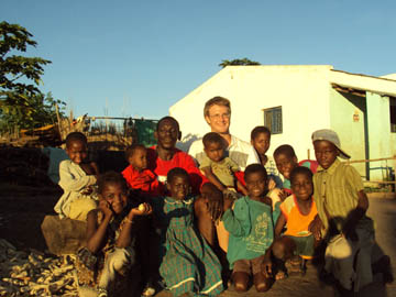 Zach Lager in Mozambique